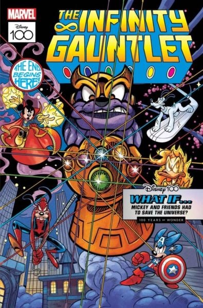 The Amazing Spider-Man #23 - Pastrovicchio Disney100 Infinity Gauntlet Variant
