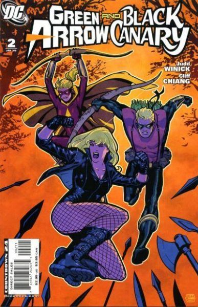 GREEN ARROW AND BLACK CANARY #2  (2007) CLIFF CHIANG COVER
