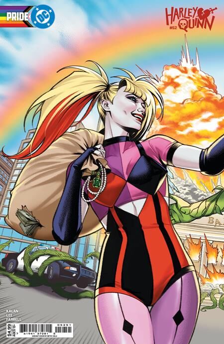 HARLEY QUINN #52 CVR D BETSY COLA DC PRIDE CONNECTING CARD STOCK VAR