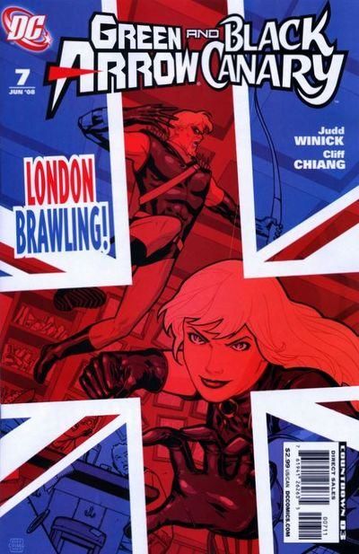 GREEN ARROW AND BLACK CANARY #7 (2008) CLIFF CHIANG COVER