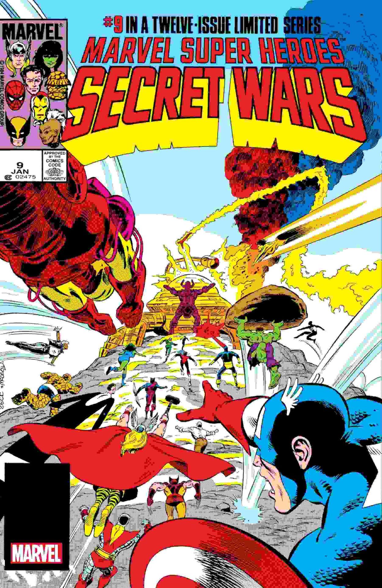 MSH SECRET WARS #10 FACSIMILE ED