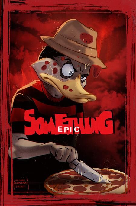 SOMETHING EPIC #14 CVR B SZYMON KUDRANSKI NIGHTMARE ON ELM STREET HOMAGE VAR - PRE ORDER