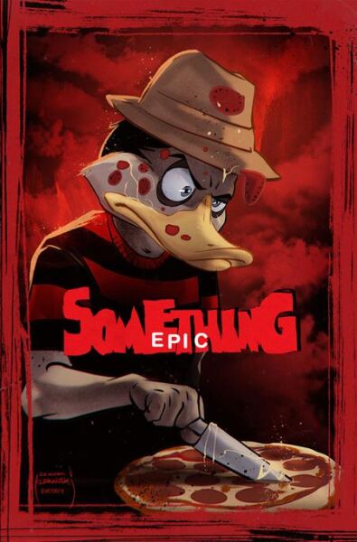 SOMETHING EPIC #14 CVR B SZYMON KUDRANSKI NIGHTMARE ON ELM STREET HOMAGE VAR - PRE ORDER