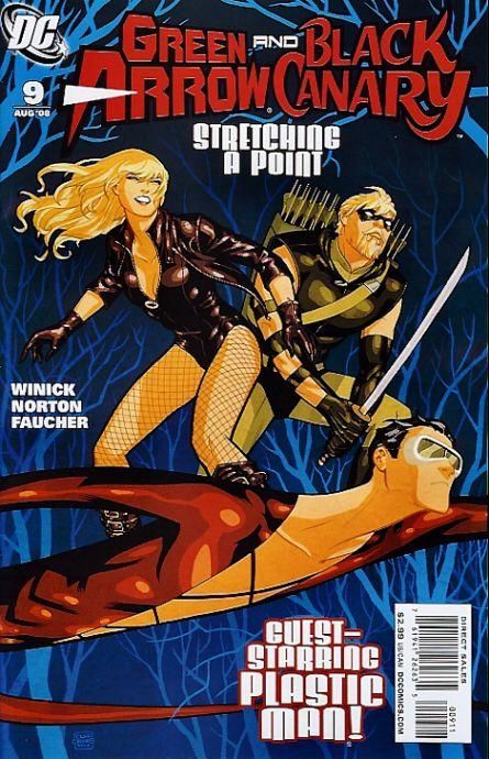 GREEN ARROW AND BLACK CANARY #9 (2008) CLIFF CHIANG COVER