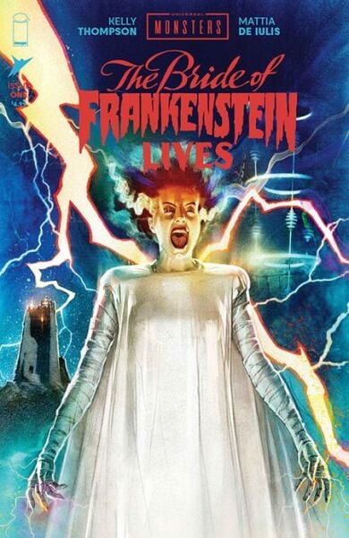 UNIVERSAL MONSTERS BRIDE OF FRANKENSTEIN LIVES #1 (OF 4) CVR B JOSHUA MIDDLETON VAR - PHD PICKS & NEW SERIES - PRE ORDER