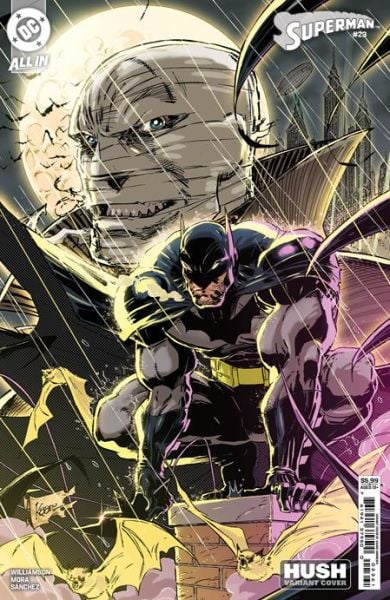 SUPERMAN #23 CVR E KAARE ANDREWS HUSH CARD STOCK VAR