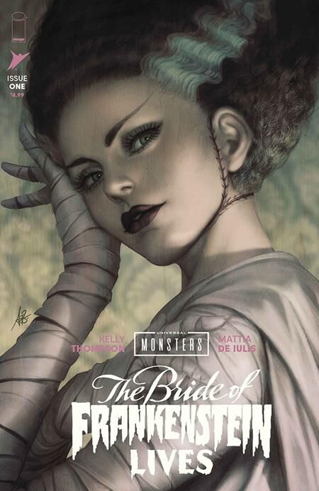 UNIVERSAL MONSTERS BRIDE OF FRANKENSTEIN LIVES #1 (OF 4) CVR C STANLEY ARTGERM LAU VAR - PHD PICKS & NEW SERIES - PRE ORDER