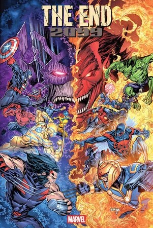 THE END 2099 #1 KEN LASHLEY BATTLE VARIANT