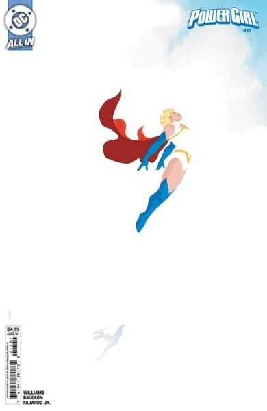 POWER GIRL #17 CVR B DAVID BALDEON CARD STOCK VAR