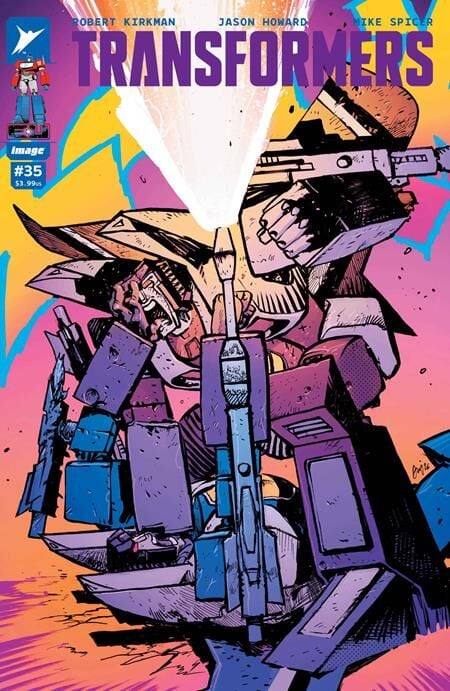 TRANSFORMERS #35 CVR B DANIEL WARREN JOHNSON & MIKE SPICER VAR - PRE ORDER
