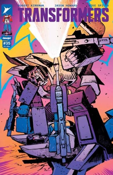 TRANSFORMERS #35 CVR B DANIEL WARREN JOHNSON & MIKE SPICER VAR - PRE ORDER
