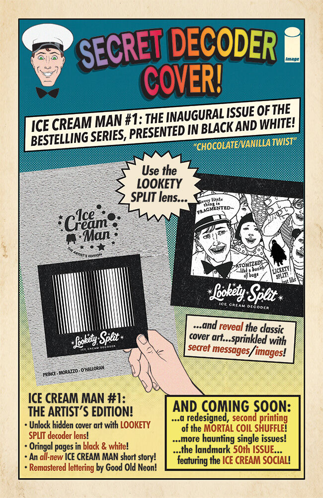 ICE CERAM MAN: CHOCOLATE / VANILLIA TWIST #1 - PRE ORDER