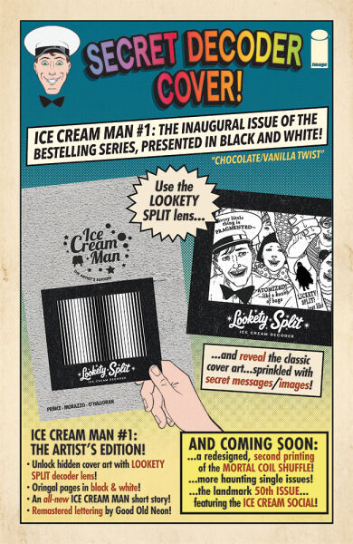 ICE CERAM MAN: CHOCOLATE / VANILLIA TWIST #1 - PRE ORDER
