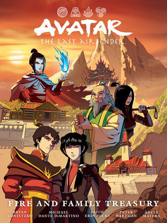 AVATAR: THE LAST AIRBENDER – FIRE AND FAMILY TREASURY LIBRARY EDITION HC