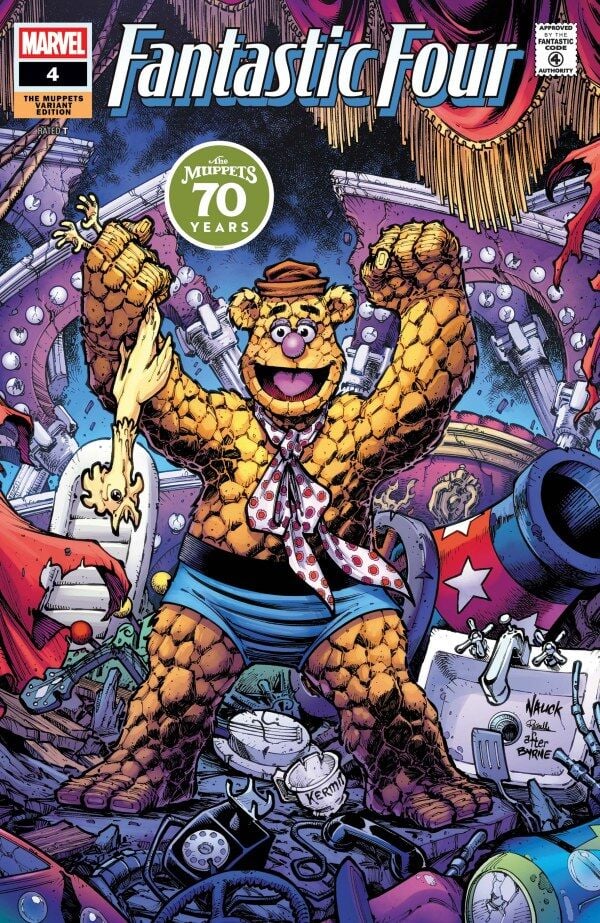 FANTASTIC FOUR #4 TODD NAUCK MUPPETS VARIANT