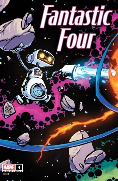 FANTASTIC FOUR #4 SKOTTIE YOUNG CONNECTING VARIANT