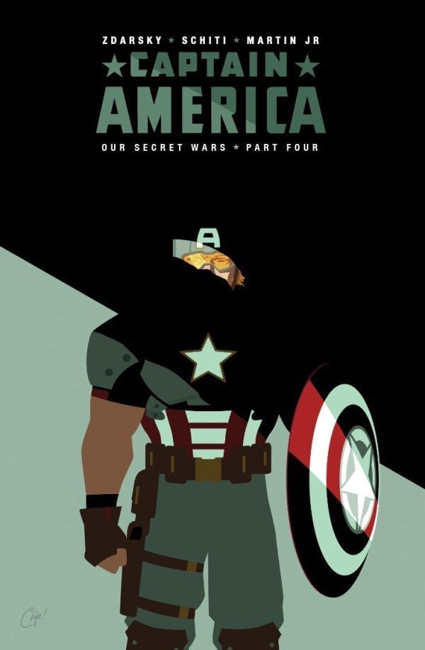 CAPTAIN AMERICA #4 CHIP ZDARSKY VARIANT