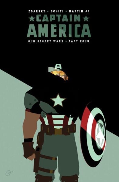 CAPTAIN AMERICA #4 CHIP ZDARSKY VARIANT