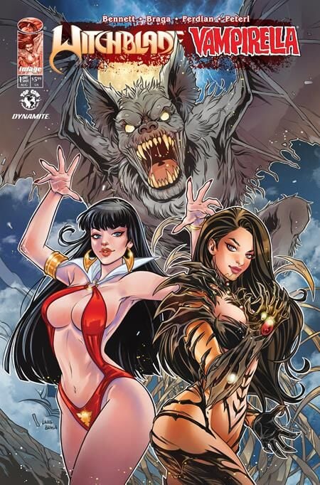 WITCHBLADE VAMPIRELLA #1 (ONE SHOT) CVR A LAURA BRAGA - PRE ORDER