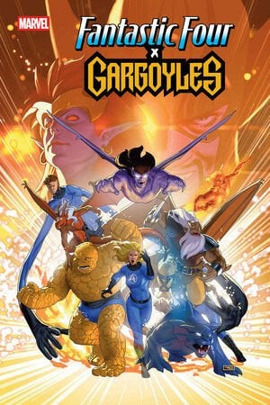 FANTASTIC FOUR/GARGOYLES #1 TAURIN CLARKE COVER