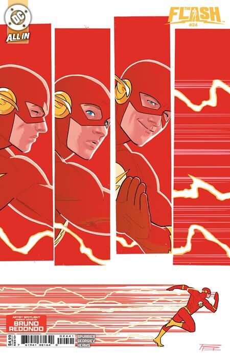 FLASH #24 CVR D BRUNO REDONDO ARTIST SPOTLIGHT CARD STOCK VAR