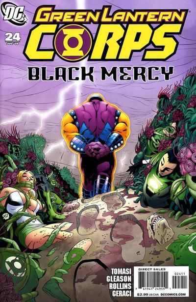 GREEN LANTERN CORPS #24 (2008) PATRICK GLEASON COVER