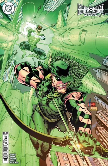 GREEN LANTERN GREEN ARROW WORLDS FINEST SPECIAL #1 (ONE SHOT) CVR C V KEN MARION CARD STOCK VAR