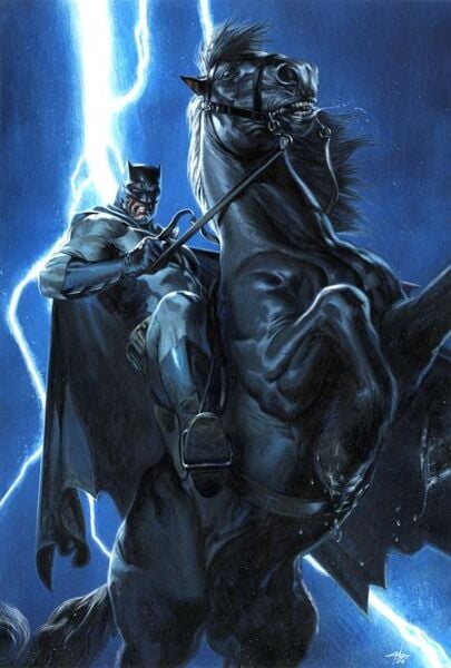 ABSOLUTE BATMAN #23 CVR E GABRIELE DELL OTTO DARK KNIGHT RETURNS 40TH ANNIVERSARY CARD STOCK VAR - PRE ORDER