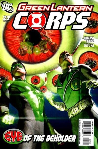 GREEN LANTERN CORPS #27 (2008) RODOLFO MIGLIARI COVER