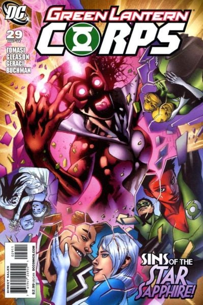 GREEN LANTERN CORPS #29 (2008) PATRICK GLEASON COVER