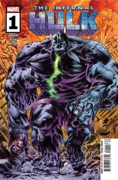 INFERNAL HULK #1 NIC KLEIN COVER