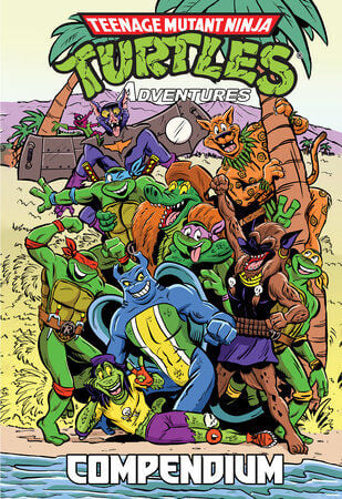 TEENAGE MUTANT NINJA TURTLES ADVENTURES COMPENDIUM VOL. 2 HC