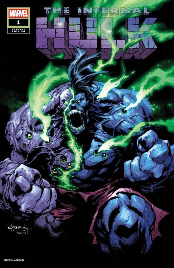 INFERNAL HULK #1 STEPHEN SEGOVIA VARIANT