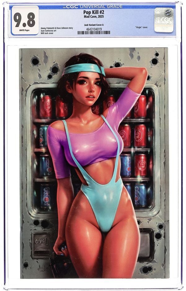POP KILL #2 WILL JACK EXCLUSIVE COVER CGC 9.8