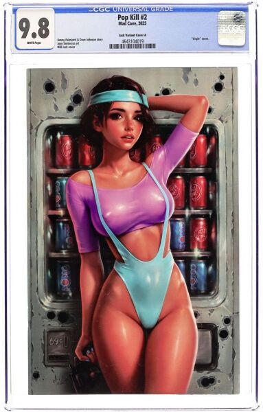 POP KILL #2 WILL JACK EXCLUSIVE COVER CGC 9.8