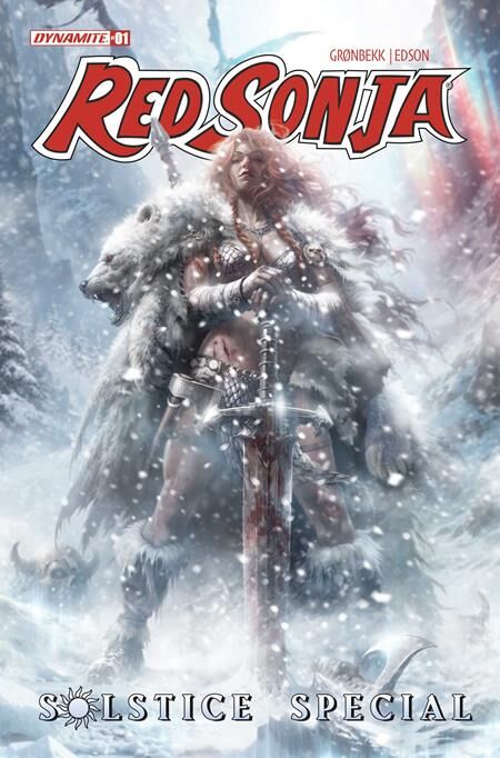 RED SONJA SOLSTICE SPECIAL #1 (ONE SHOT) CVR A FRANCESCO MATTINA - PRE ORDER