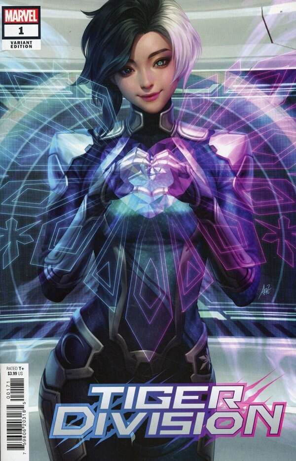 Tiger Division #1 - Stanley 'Artgerm' Lau Variant
