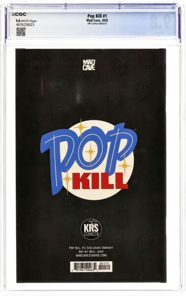 POP KILL #1 WILL JACK EXCLUSIVE ''DEVIL EDITION'' COVER CGC 9.8