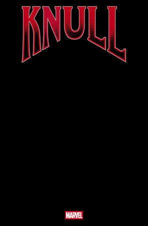 KNULL #1 BLACK BLANK COVER VARIANT