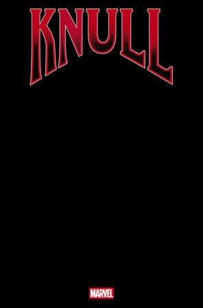 KNULL #1 BLACK BLANK COVER VARIANT