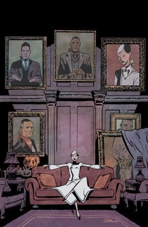 FALL OF THE HOUSE OF SLAUGHTER #1 C MAIN (DRESSED, CHARRETIER)  - PRE-ORDER