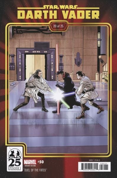 Star Wars: Darth Vader #50 Chris Sprouse The Phantom Menace 25th Anniversary Variant