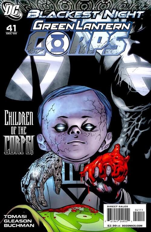 GREEN LANTERN CORPS #41 (2009) PATRICK GLEASON COVER