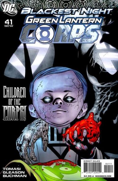 GREEN LANTERN CORPS #41 (2009) PATRICK GLEASON COVER