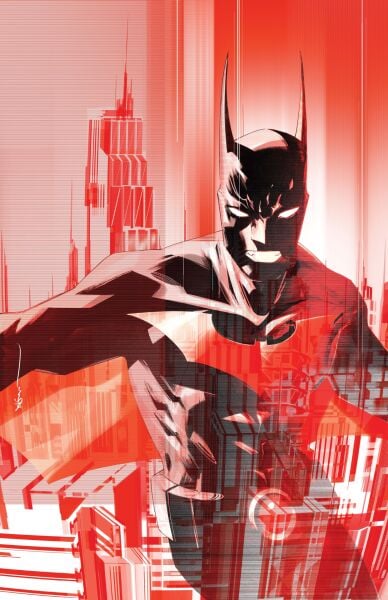 BATMAN STATIC BEYOND #1 (OF 6) CVR B DUSTIN NGUYEN CARD STOCK VAR