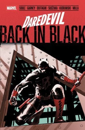 DAREDEVIL BACK IN BLACK TP RON GARNEY COVER