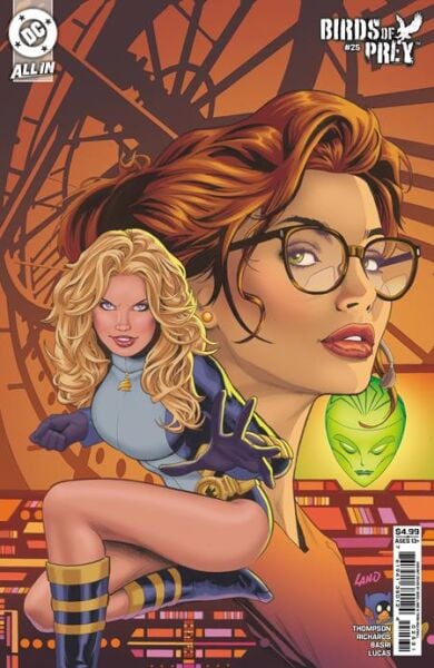 BIRDS OF PREY #25 CVR C GREG LAND CARD STOCK VAR