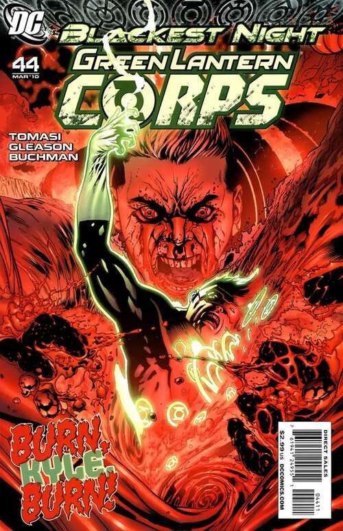 GREEN LANTERN CORPS #44 (2010) PATRICK GLEASON COVER