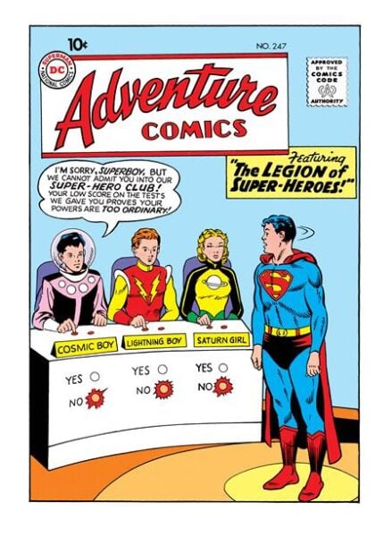 ADVENTURE COMICS #247 FACSIMILE EDITION CVR A CURT SWAN - PRE ORDER