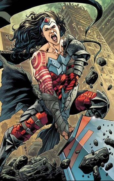 ABSOLUTE WONDER WOMAN #25 CVR D BRYAN HITCH CONNECTING CARD STOCK VAR - PRE-ORDER